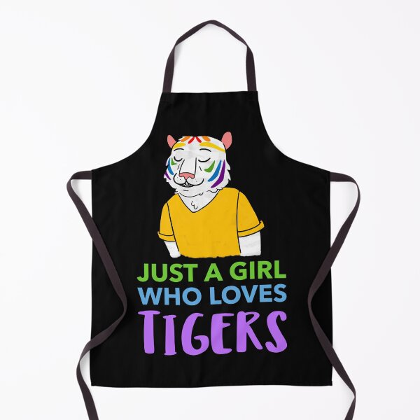 Item preview, Just A Girl Who Loves Tigers designed and sold by Harmonick-Tees.