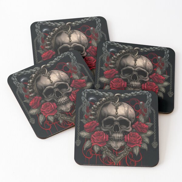 Item preview, chained skull designed and sold by Nickyvb.