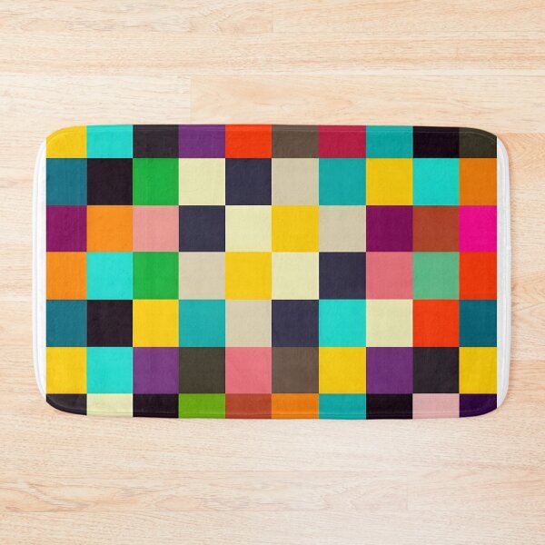 Item preview, Colorful Checkered Pattern designed and sold by PatternBestFan.