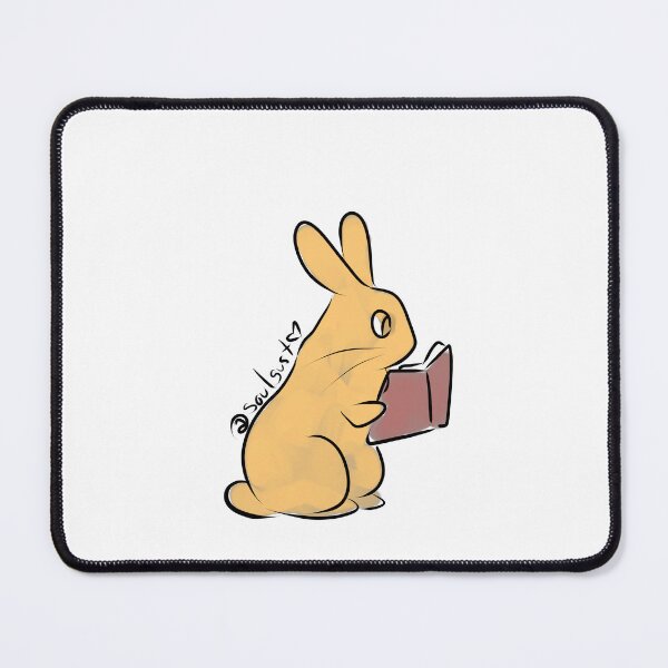 Item preview, book bunny designed and sold by bunnyghoulinc.