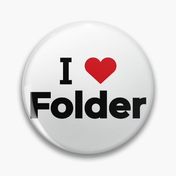 Item preview, I love Folder designed and sold by Moyanana.