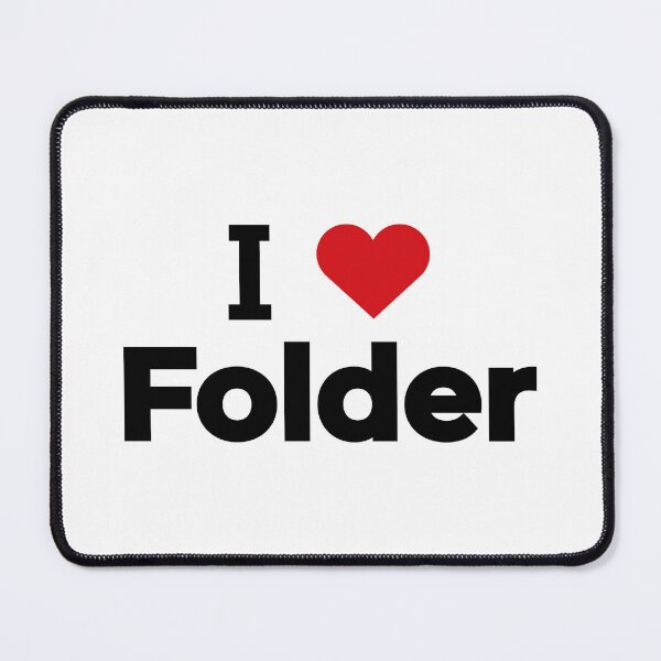 Item preview, I love Folder designed and sold by Moyanana.