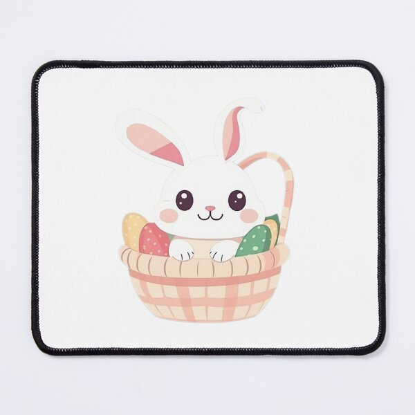 Item preview, Cute Easter Bunny in Basket designed and sold by octavilie.