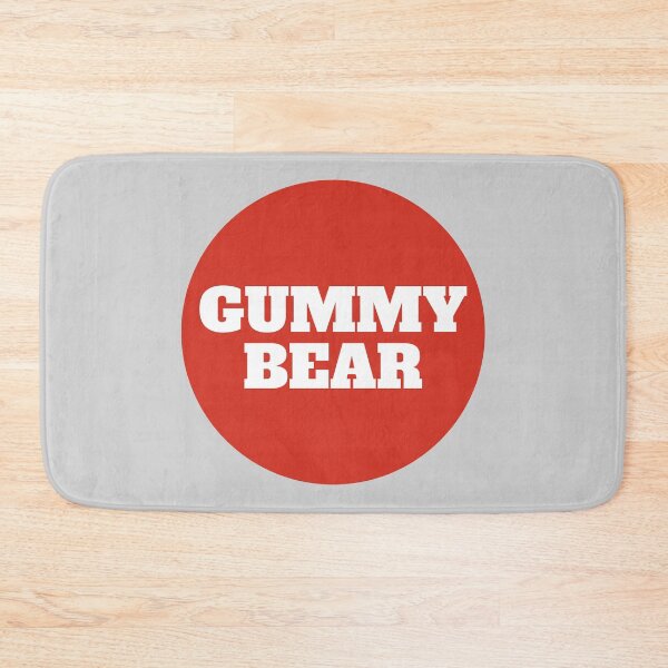 Item preview, Gummy Bear - Red Circle designed and sold by Chubuter.