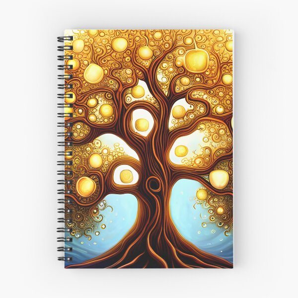 Artikelvorschau, Fantasiebaum mit goldener Frucht entworfen und verkauft von AuroraSpringer.