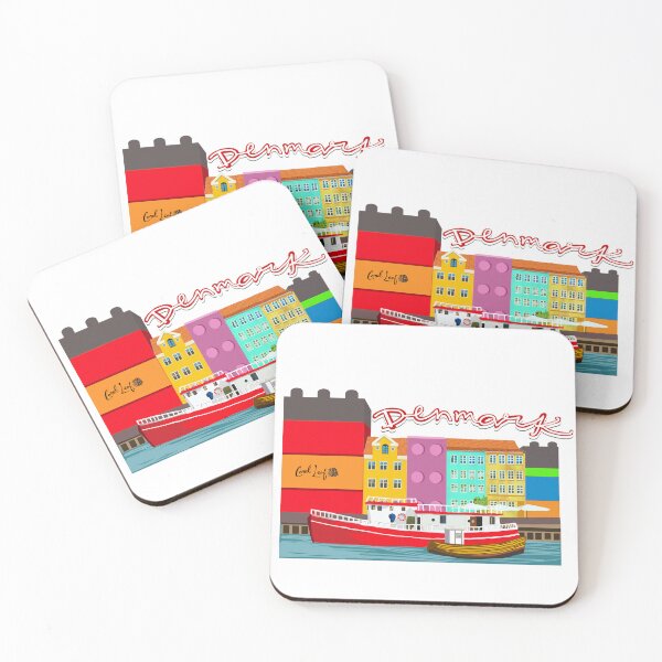 Item preview, Buildings of a Denmark Coast designed and sold by Coralleafdesign.