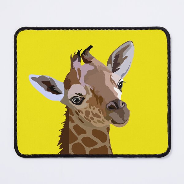 Item preview, G is for Giraffe,Giraffe – Iconic African Savanna Wildlife Illustration designed and sold by PrettylittlepastelUk.