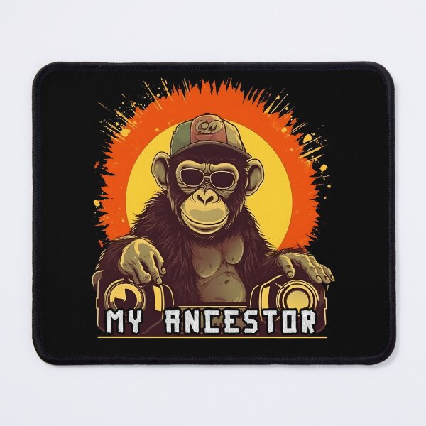 Item preview, My Ancestor Monkey Cool DJ Ape designed and sold by MLArtifex.