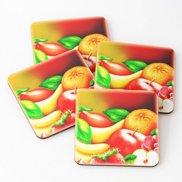Item preview, "Tasty Fruits" Cute Painting. Buy Now  designed and sold by Health And Fitness Posts e-Store.