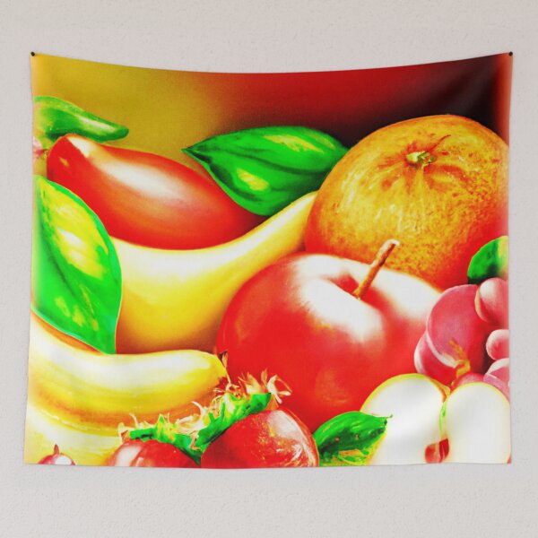 Item preview, "Tasty Fruits" Cute Painting. Buy Now  designed and sold by Health And Fitness Posts e-Store.