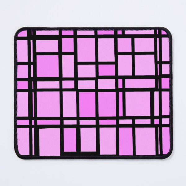 Item preview, Hot pink mosaic squares designed and sold by awsomepatterns.