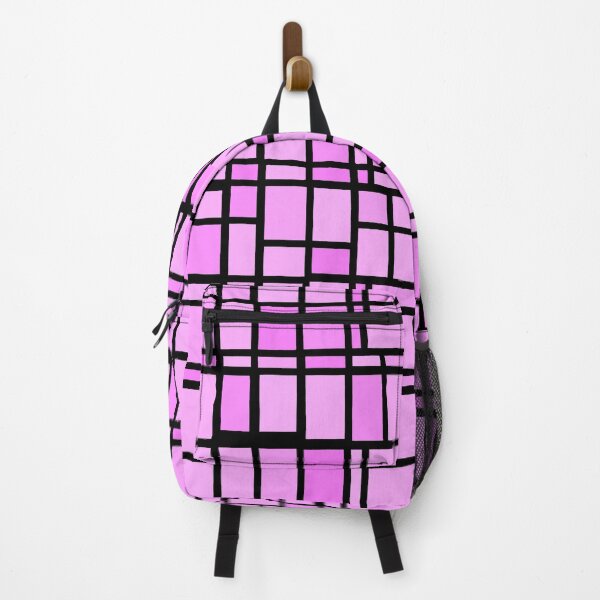 Item preview, Hot pink mosaic squares designed and sold by awsomepatterns.