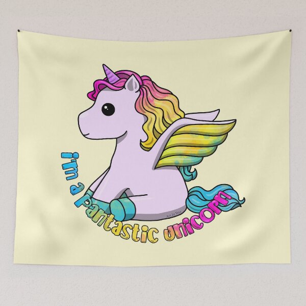 Item preview, I'm A Pantastic Unicorn 2023 designed and sold by Art by Veya.