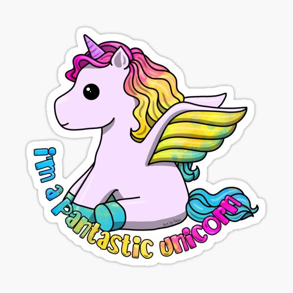 Unicorn Vinyl Wall Sticker Wall Decal - Gives The Rainbow Color Unicor –  All Things Valuable