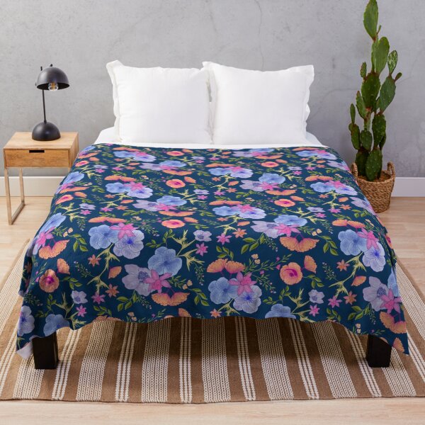 Item preview, Sweet Blooms - Blue designed and sold by JaselviiStudio.
