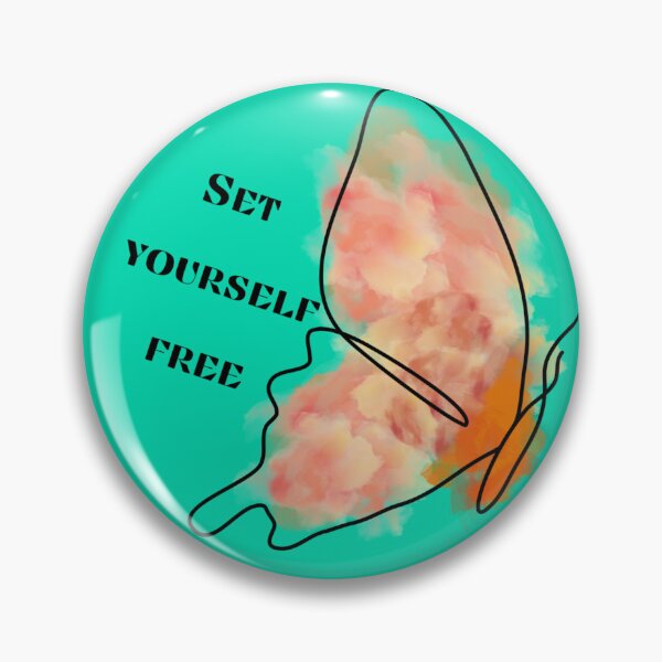 Item preview, Set Yourself Free (Turquoise) designed and sold by Siren-Art.