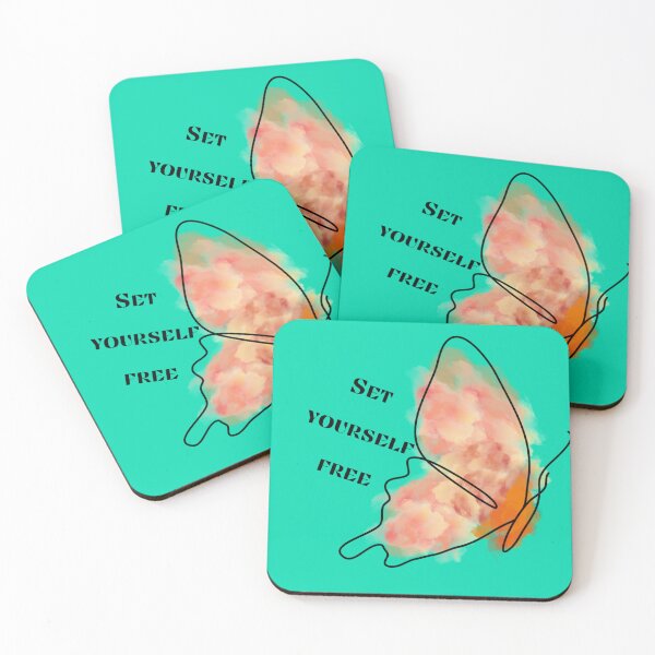 Item preview, Set Yourself Free (Turquoise) designed and sold by Siren-Art.