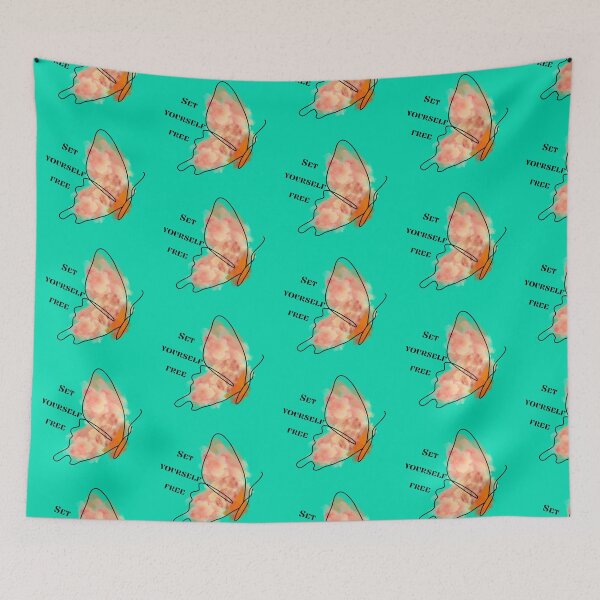 Item preview, Set Yourself Free (Turquoise) designed and sold by Siren-Art.