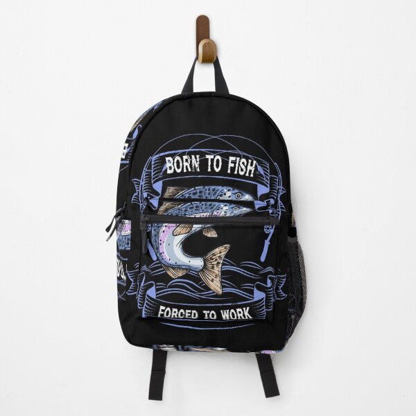 Item preview, Born To Fish Forced To Work designed and sold by Affyboss6.