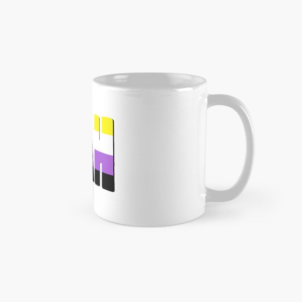 Item preview, Nonbinary Flag Nah designed and sold by Embyr Rose.