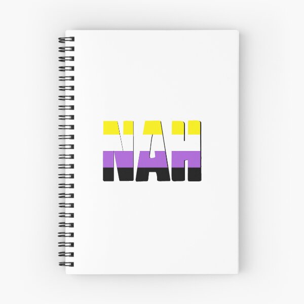 Item preview, Nonbinary Flag Nah designed and sold by Embyr Rose.