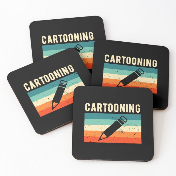 Item preview, Retro Vintage Cartooning Cartoonist designed and sold by NestaReign.