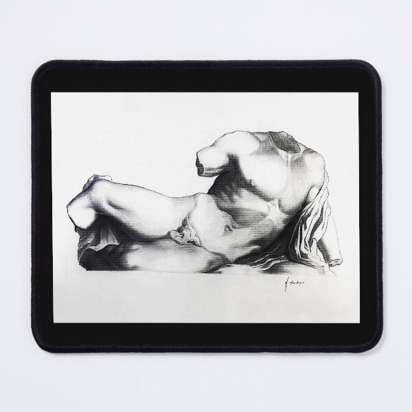 Item preview, Classical Greek Reclining Male Sculpture  designed and sold by Mark Jesus-Allen.