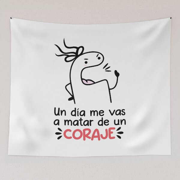 Item preview, Flork frases mamá latina, Un día me vas a matar de un coraje designed and sold by LatinoPower.