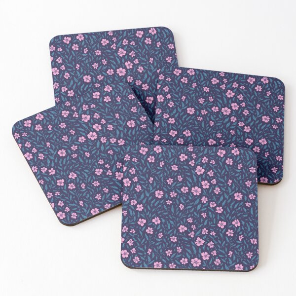 Item preview, pink sakura flowers pattern designed and sold by PodgaiaDesigns.