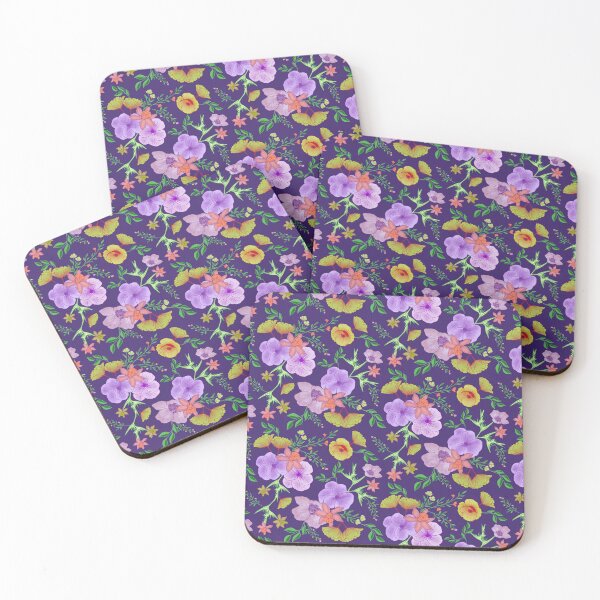 Item preview, Sweet Blooms - Purple designed and sold by JaselviiStudio.