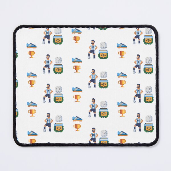 Item preview, pack of sticker Design of 8 bits graphics of argentina world champion designed and sold by fabiand1927.