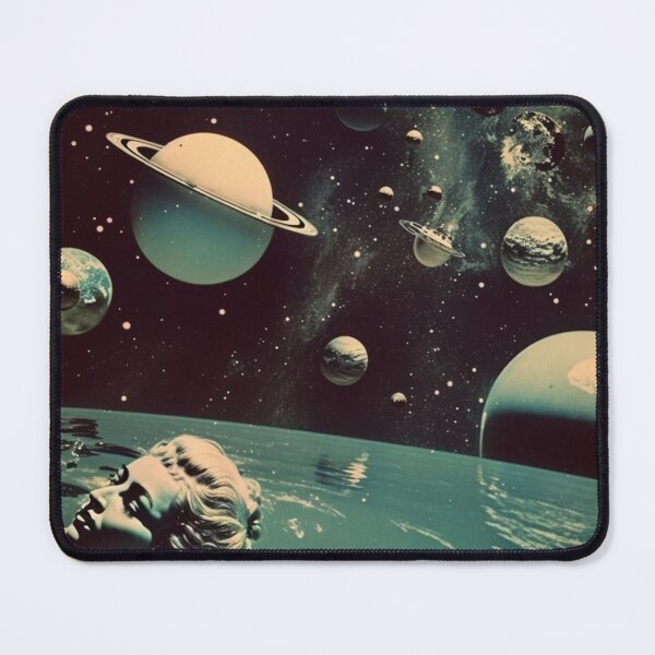 Item preview, Girl Swimming in Space Vintage designed and sold by Synthetic-Dream.