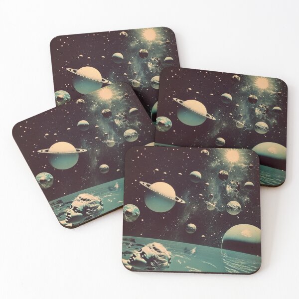 Item preview, Girl Swimming in Space Vintage designed and sold by Synthetic-Dream.