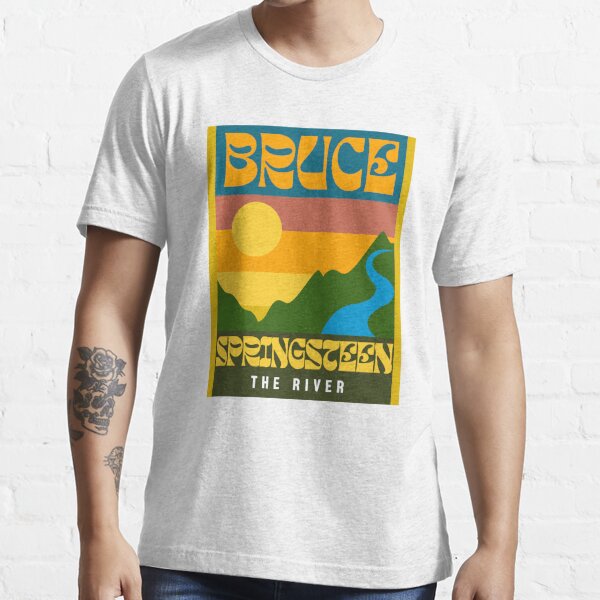 Bruce Springsteen The River" T-shirt for by | Redbubble | the river t-shirts - bruce springsteen t-shirts