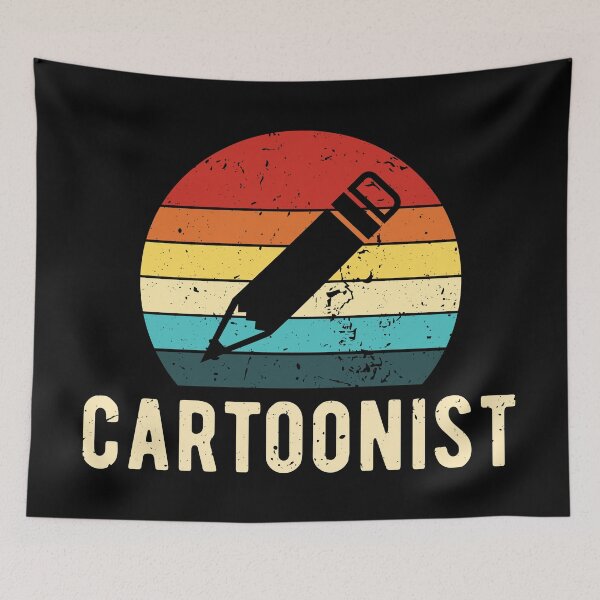 Item preview, Retro Cartooning Vintage Cartoonist designed and sold by NestaReign.