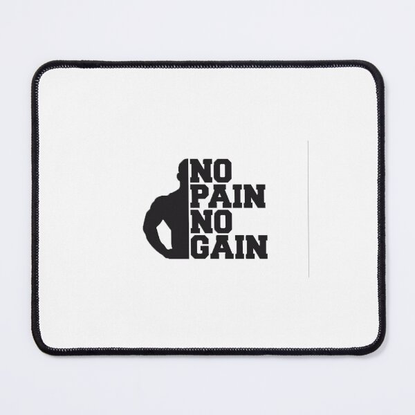 Item preview, NO PAIN NO GAIN (BLACK) designed and sold by RUBYAL.