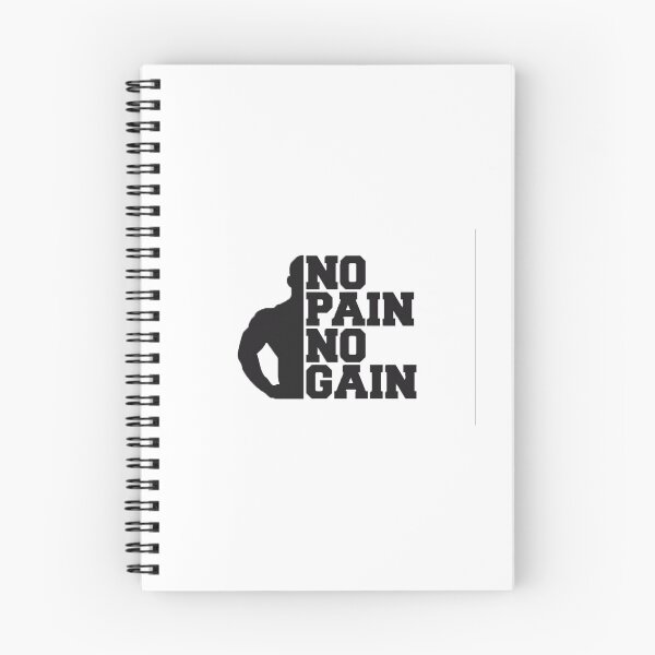 Item preview, NO PAIN NO GAIN (BLACK) designed and sold by RUBYAL.