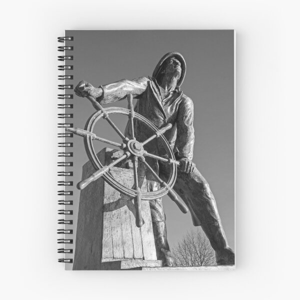 Item preview, Gloucester Fisherman's Memorial Statue Black and White designed and sold by WayneOxfordPh.