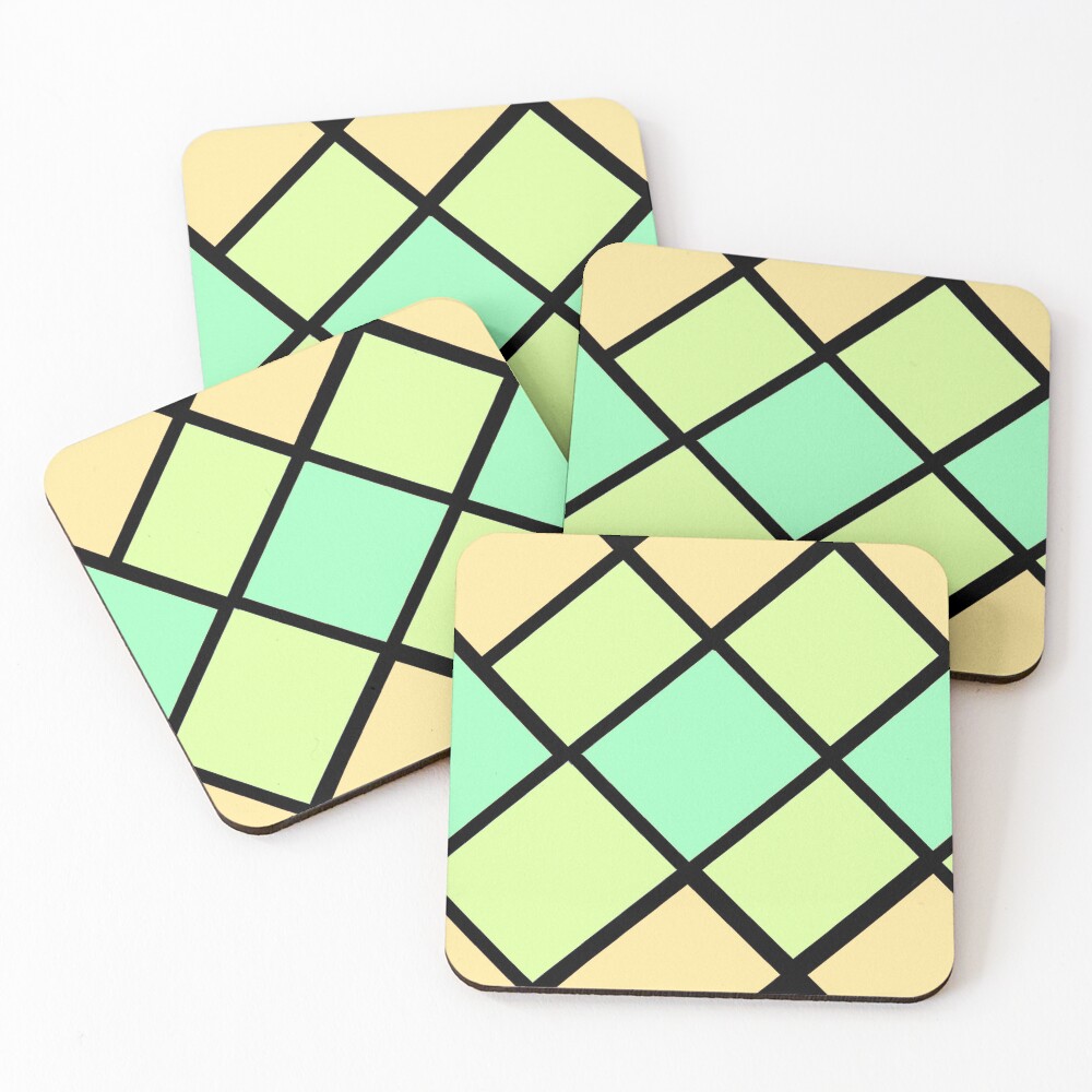 Artikel-Vorschau von Untersetzer (4er Set), designt und verkauft von awsomepatterns.