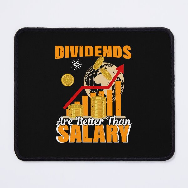 Item preview, Dividends are better than salary designed and sold by Print_Fuse.