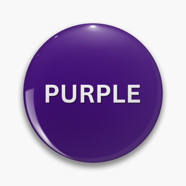 Item preview, Purple Pin Button designed and sold by Spreading Smile.