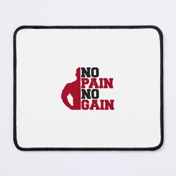 Item preview, NO PAIN NO GAIN (RED/BLACK) designed and sold by RUBYAL.