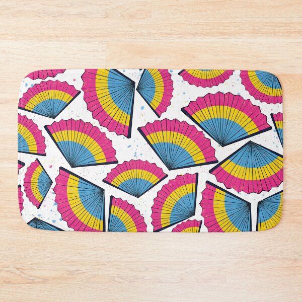 Item preview, Pan Pride Folding Fan Color Splatter designed and sold by Love-Ina.