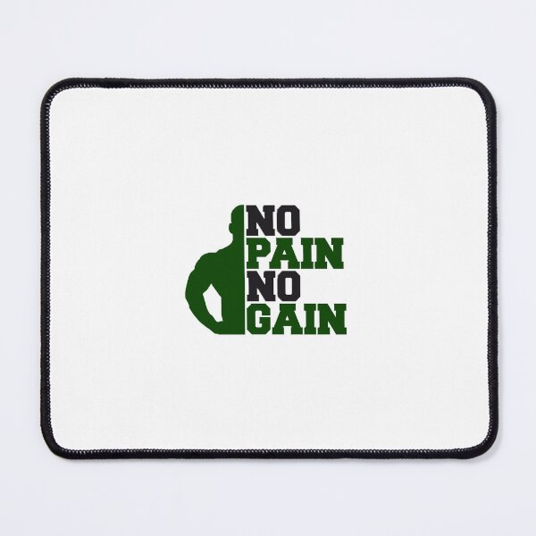 Item preview, NO PAIN NO GAIN (GREEN/BLACK) designed and sold by RUBYAL.