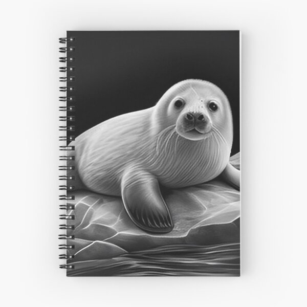 Item preview, Pencil drawn Seal High Quality Black and White Design  designed and sold by Pencil-Art.