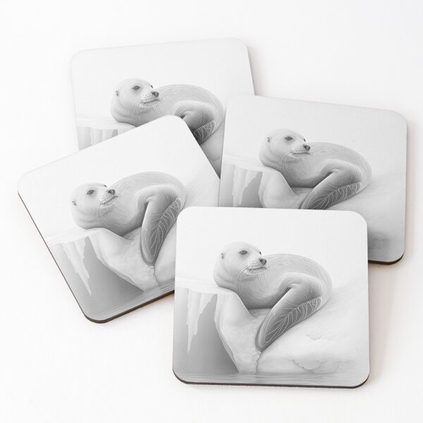 Item preview, Pencil drawn Seal High Quality Black and White Design  designed and sold by Pencil-Art.