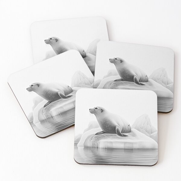 Item preview, Pencil drawn Seal High Quality Black and White Design  designed and sold by Pencil-Art.