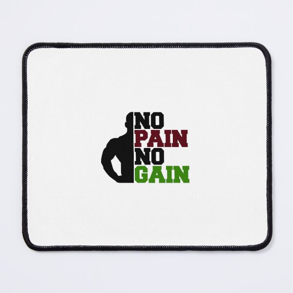 Item preview, NO PAIN NO GAIN (RED/GREEN) designed and sold by RUBYAL.