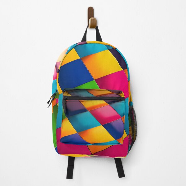Artikelvorschau, Regenbogen Pixelart Buntes Schachbrettmuster entworfen und verkauft von PatternBestFan.