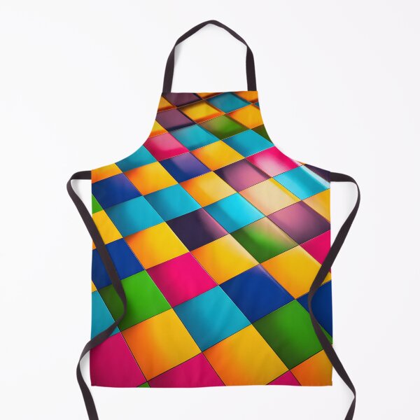 Item preview, Rainbow Pixelart Colorful Checker Board Pattern designed and sold by PatternBestFan.